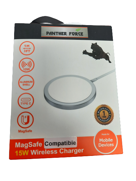 15W Wireless Charger-MagSafe Compatible -iPhone Devices-Qi Enabled Devices