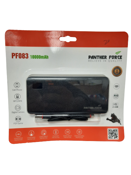 10000mAH MULTIPORT-PORTABLE POWER BANK CHARGER WITH LED DISPLAY-QUICK CHARGE 3.0+PD3.0