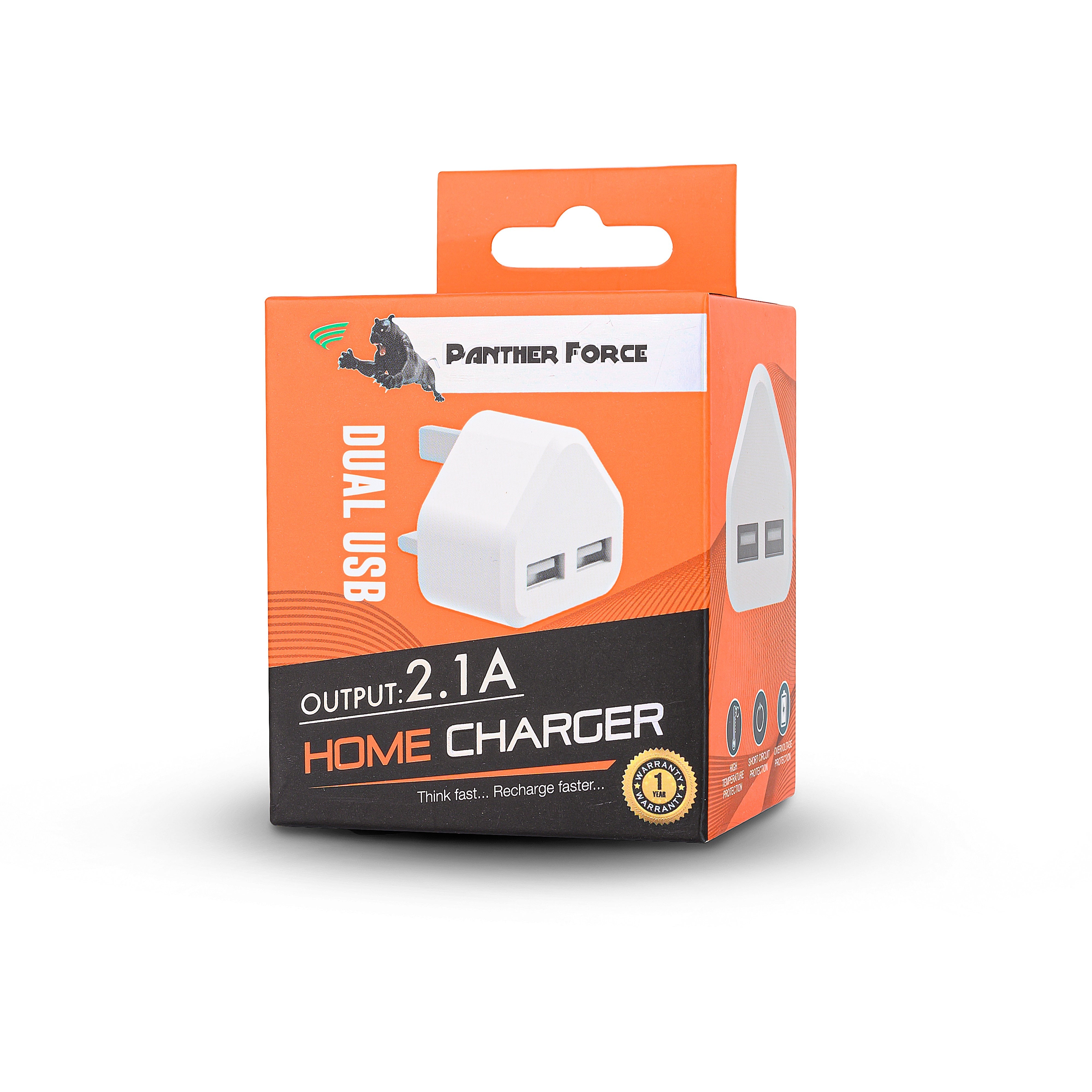 DUAL USB HOME CHARGER PLUG