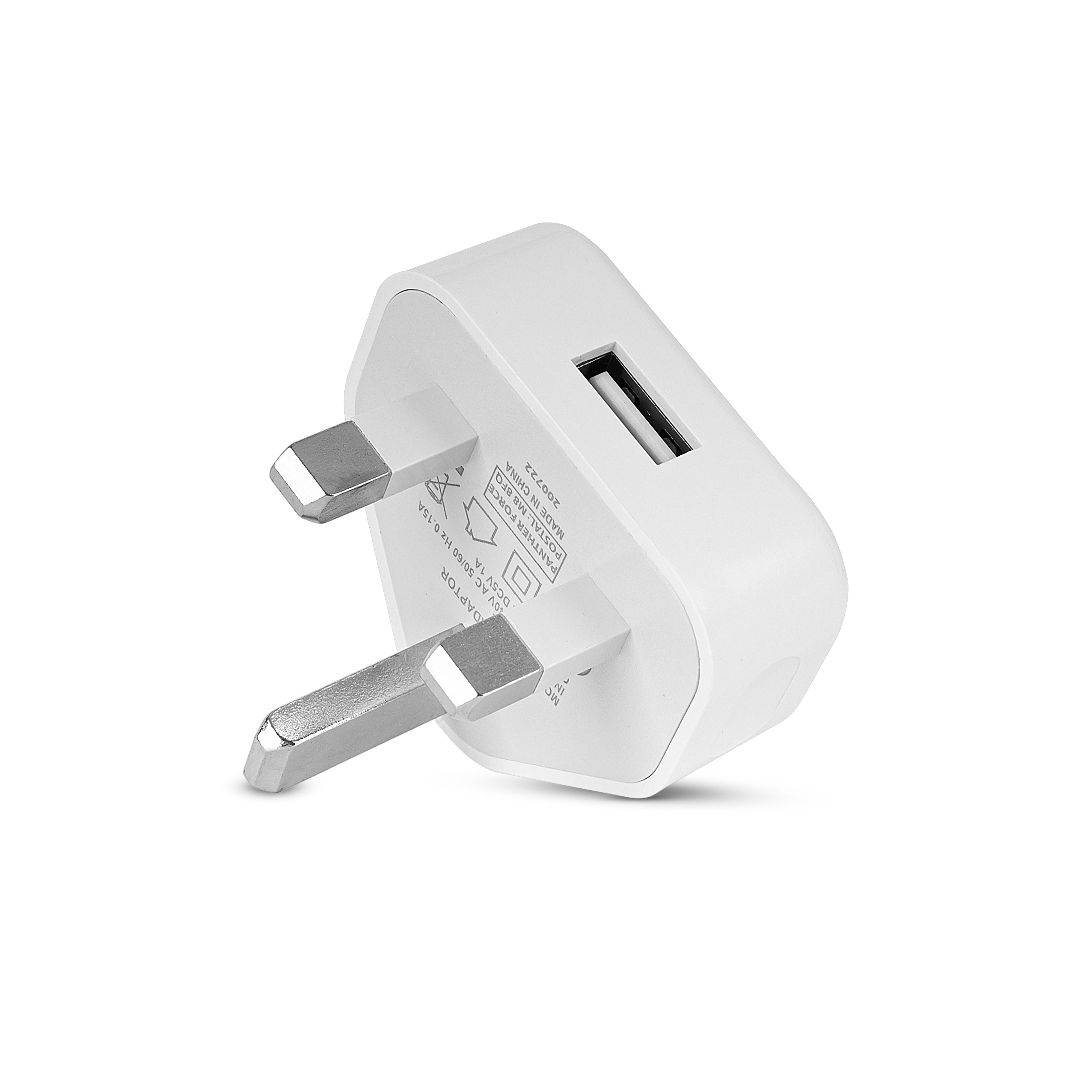 1AMP HOME CHARGER PLUG FOR ALL USB  PHONES