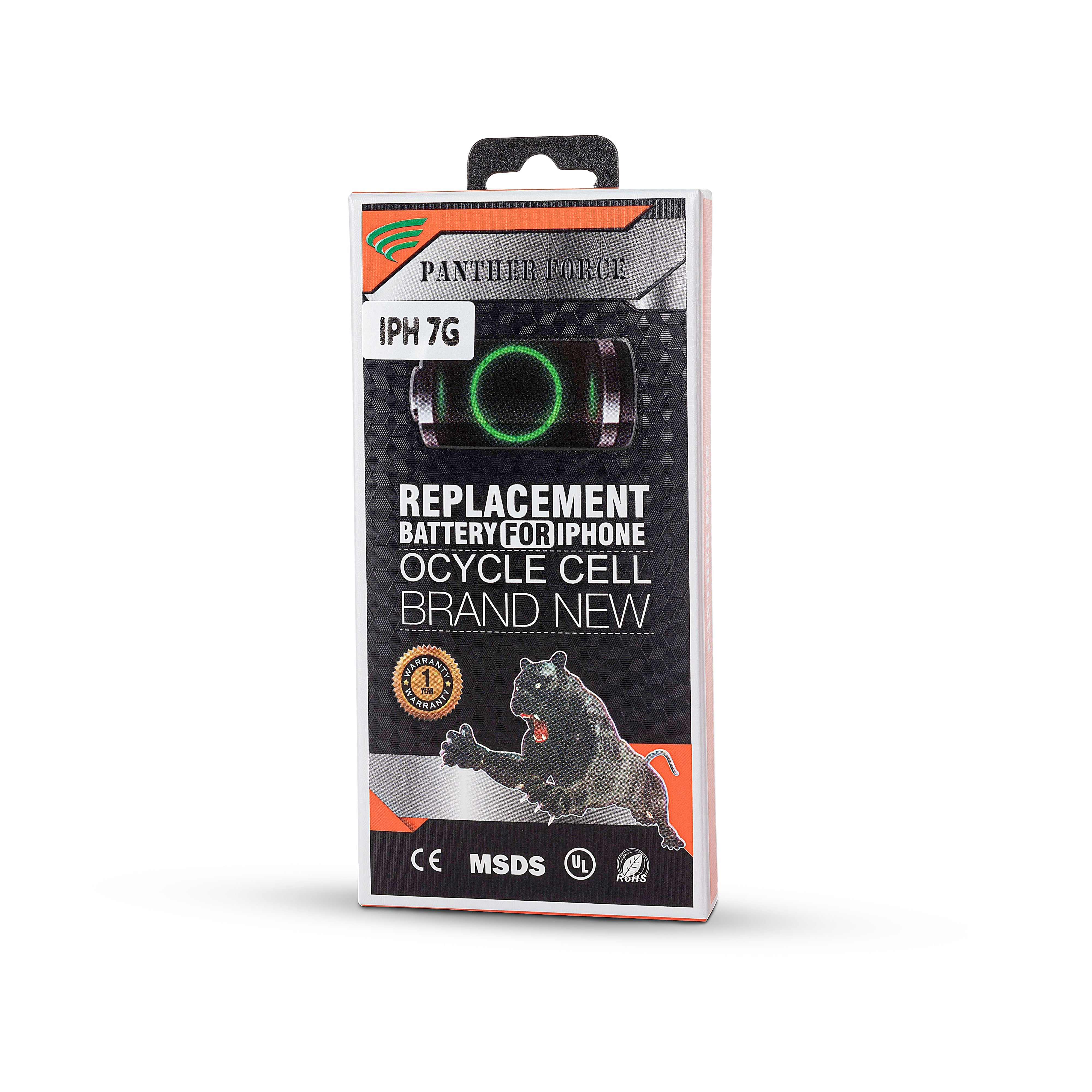 GENUINE PANTHER FORCE® REPLACEMENT BATTERY FOR APPLE iPHONE 7G– 1960 mAh