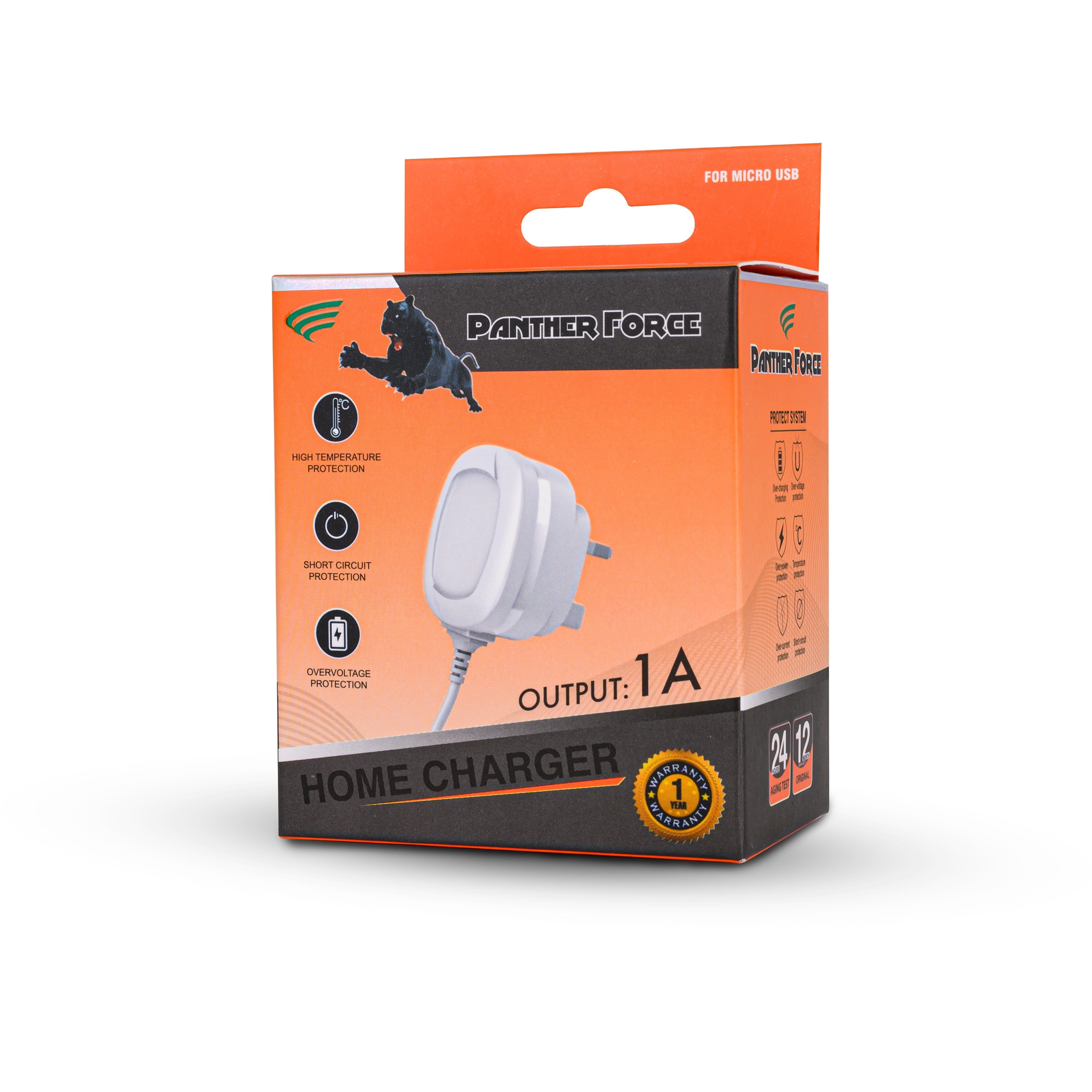 1AMP MICRO USB HOME CHARGER