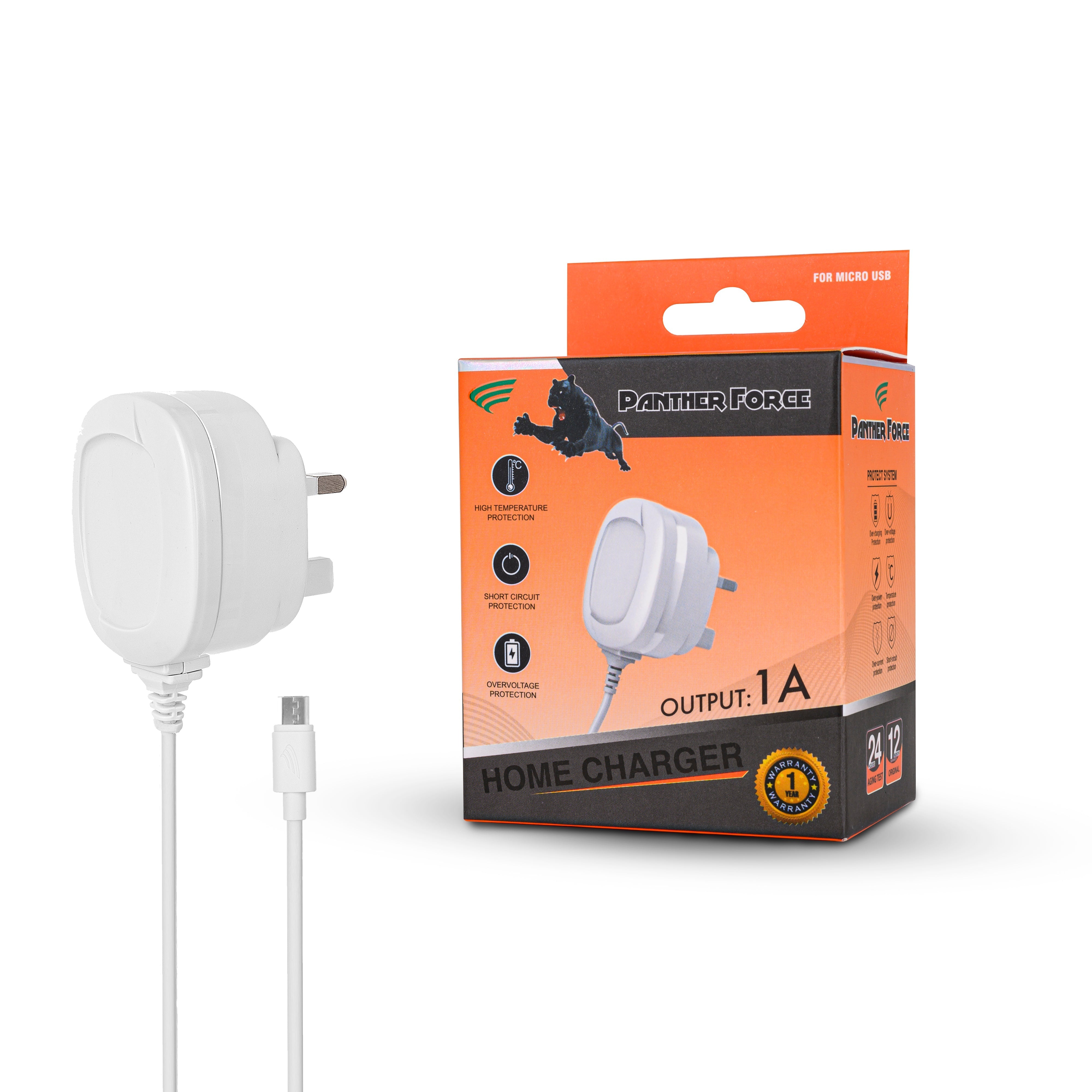 1AMP MICRO USB HOME CHARGER