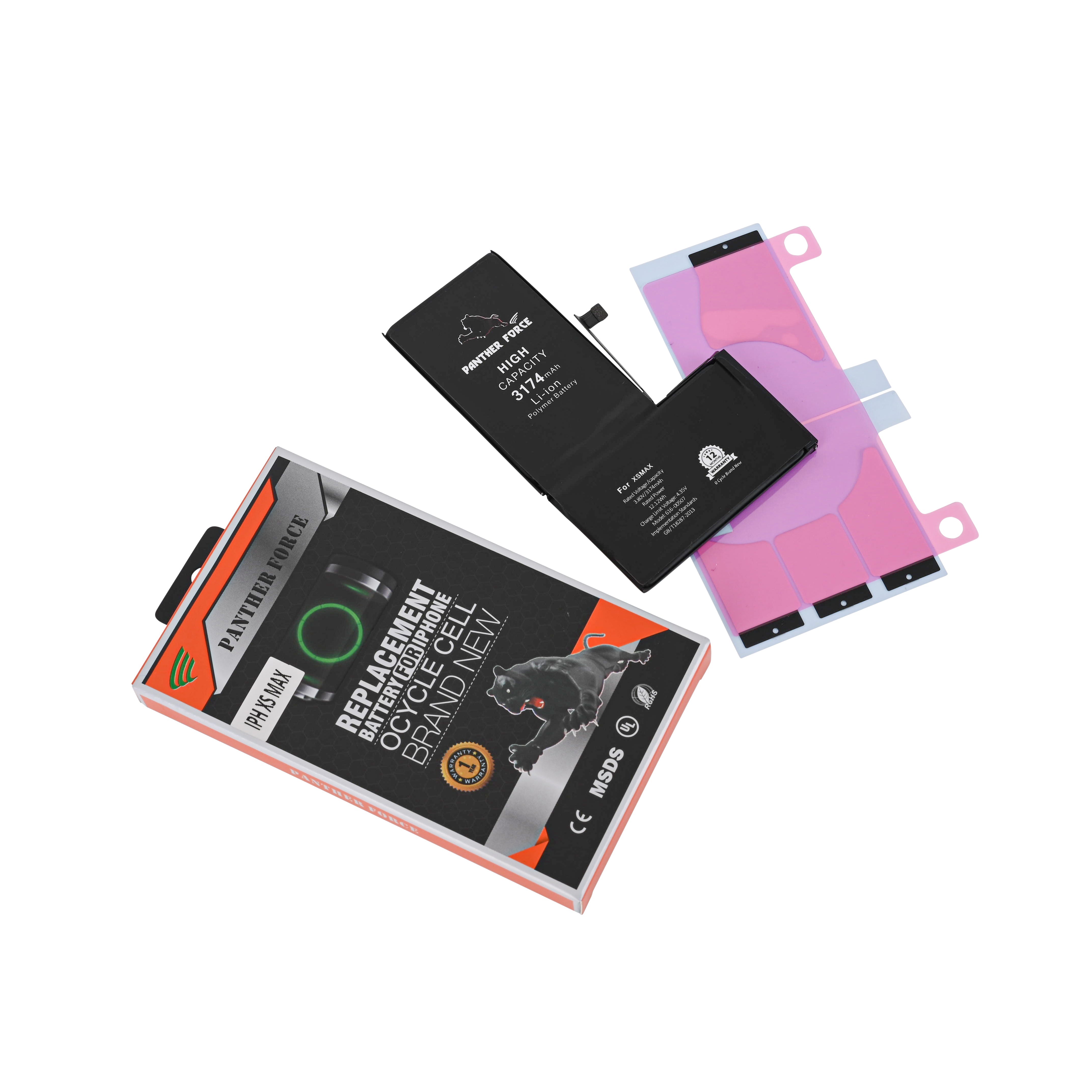 GENUINE PANTHER FORCE® REPLACEMENT BATTERY FOR APPLE iPHONE XSmax– 3174 mAh
