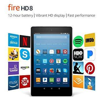 Fire HD 8 Tablet with Alexa, 8