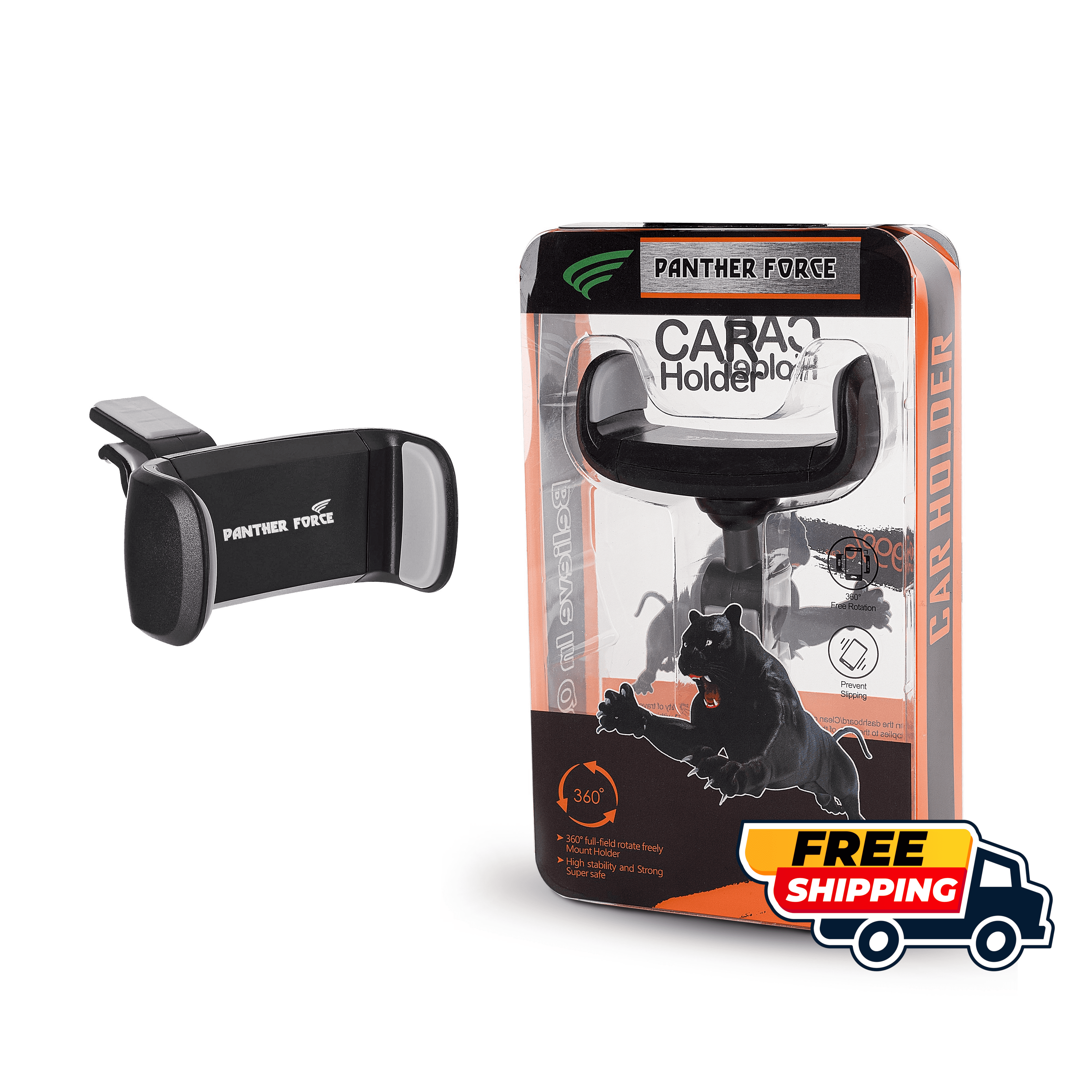 CLIP TO AIR VENT PHONE HOLDER 360 ROTATABLE