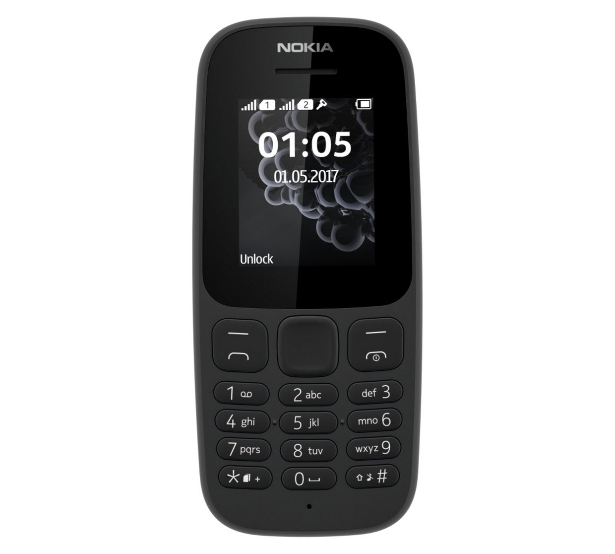 Sim Free Nokia 105 2017 Mobile Phone - Blue - We Sell mobile Phones